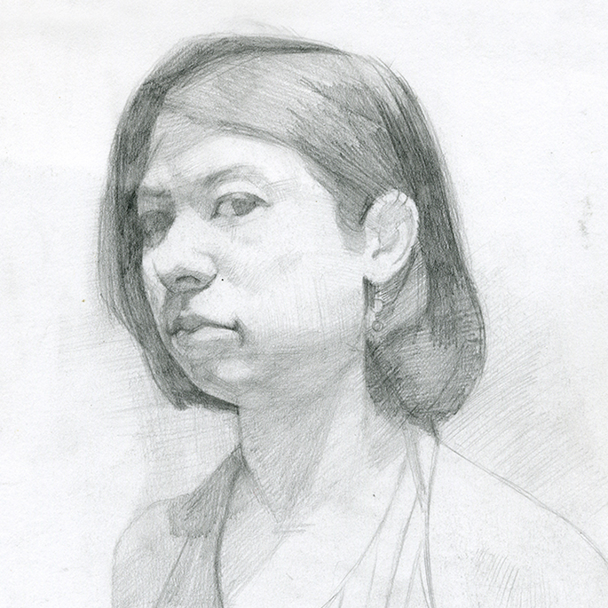 melissa portrait drawing thumbnail